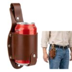 缶ビール ホルダー レザー ボトルホルダー ボトルホルダー 高度13.3/17cm ベルトホルダー 缶ホルダー  アウトドア キャンプ  全2色 SKU:PC08052026028