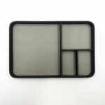 卓上トレー デスク トレイ スマホ置き 小物 収納 整理 卓上トレー 机上整理 引き出し仕切り 整理トレイ 多用途 アクセサリー小物置き 鍵置き Black/Brown/Coffee 全3色 SKU:PC08052026034 - 画像 (5)