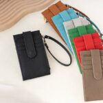 ミニ チェーン レザー 本革 財布 革小物 小物入れ 小物 ミニ財布 紛失防止 マルチケース ICカード 定期券 社員証 全7色 SKU:PC08052026044