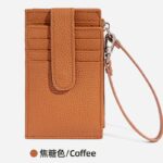 ミニ チェーン レザー 本革 財布 革小物 小物入れ 小物 ミニ財布 紛失防止 マルチケース ICカード 定期券 社員証 全7色 SKU:PC08052026044 - 画像 (8)