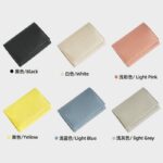 RFIDブロック小銭入れ コインケース 鍵 ミニ チェーン レザー 本革 財布 革小物 小物入れ 小物 ミニ財布 紛失防止 マルチケース 全6色 SKU:PC08052026048 - 画像 (3)