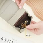 RFIDブロック小銭入れ コインケース 鍵 ミニ チェーン レザー 本革 財布 革小物 小物入れ 小物 ミニ財布 紛失防止 マルチケース 全6色 SKU:PC08052026048 - 画像 (5)