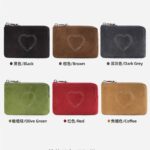 RFIDブロック小銭入れ コインケース 鍵 ミニ チェーン レザー 本革 財布 革小物 小物入れ 小物 ミニ財布 紛失防止 マルチケース 全6色 SKU:PC08052026049 - 画像 (3)