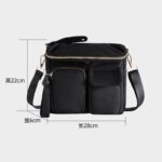 ショルダーバッグ ナイロン ミニショルダーバッグ  斜めがけバッグ ナイロンミニバッグ ショルダーストラップ付 全2色 SKU:PC08052026051 - 画像 (16)