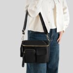 ショルダーバッグ ナイロン ミニショルダーバッグ  斜めがけバッグ ナイロンミニバッグ ショルダーストラップ付 全2色 SKU:PC08052026051 - 画像 (14)