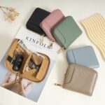RFIDブロック小銭入れ コインケース  鍵 ミニ チェーン レザー 本革 財布   革小物 小物入れ 小物 ミニ財布  紛失防止 マルチケース  全4色 SKU:PC08052026054 - 画像 (4)