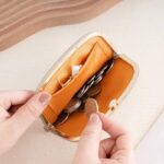 小銭入れ コインケース  がま口財布  ミニ財布 本革マルチケース おしゃれ 革小物  収納ポーチ ICカード 定期券 社員証 全9色 SKU:PC08052026055 - 画像 (19)