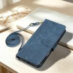 首掛けストラップ 合成革 スマホストラップ  吊り下げ  スマホ全機種対応 ネックストラップ  落下防止 スマホアクセサリ- ストラップ  全10色 SKU:PC08052026057 - 画像 (5)