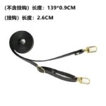 首掛けストラップ 合成革 スマホストラップ  吊り下げ  スマホ全機種対応 ネックストラップ  落下防止 スマホアクセサリ- ストラップ  全7色 SKU:PC08052026059 - 画像 (4)