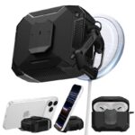 AirPods Pro3 2in1 PC+TPUケース AirPods3 第三世代 TPU Apple Airpods Pro カバー エアーポッズ カバー全6色  SKU:PC08082026007 - 画像 (3)