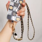 首掛けストラップ スマホストラップ  吊り下げ  スマホ全機種対応 ネックストラップ  落下防止 スマホアクセサリ- ストラップ  全6色 SKU:PC08082026022 - 画像 (6)