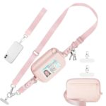 首掛けストラップ スマホストラップ  吊り下げ 長度150cm スマホ全機種対応 ネックストラップ  落下防止 スマホアクセサリ- ストラップ  全4色 SKU:PC08082026025 - 画像 (7)