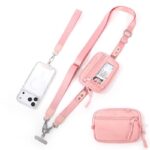 首掛けストラップ スマホストラップ  吊り下げ 長度120-177cmまで調整可能 スマホ全機種対応 ネックストラップ  落下防止 スマホアクセサリ- ストラップ  全6色 SKU:PC08082026029 - 画像 (5)