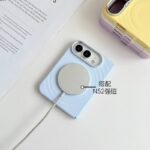 iPhone Duo シリコン ケース magsafe対応ケース スタンド機能 iphone ケース スマホケース  全5色 SKU:PC09142026001 - 画像 (4)