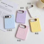 iPhone Duo シリコン ケース magsafe対応ケース スタンド機能 iphone ケース スマホケース  全5色 SKU:PC09142026001 - 画像 (2)