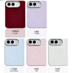 iPhone Duo シリコン ケース magsafe対応ケース スタンド機能 iphone ケース スマホケース  全5色 SKU:PC09142026002 - 画像 (3)