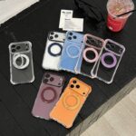 iphone 18pro max 2in1 PC+TPU ケース magsafe対応ケース スタンド機能 iphone ケース iPhone18pro max ケース スマホケース  全7色 SKU:PC09142026007 - 画像 (3)