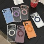 iphone 18pro max 2in1 PC+TPU ケース magsafe対応ケース スタンド機能 iphone ケース iPhone18pro max ケース スマホケース  全7色 SKU:PC09142026007 - 画像 (4)
