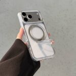 iphone 18pro max 2in1 PC+TPU ケース magsafe対応ケース スタンド機能 iphone ケース iPhone18pro max ケース スマホケース  全5色 SKU:PC09142026011 - 画像 (14)