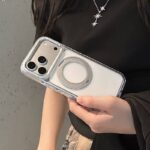 iphone 18pro max 2in1 PC+TPU ケース magsafe対応ケース スタンド機能 iphone ケース iPhone18pro max ケース スマホケース  全5色 SKU:PC09142026011 - 画像 (10)