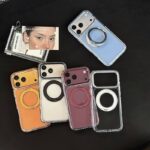 iphone 18pro max 2in1 PC+TPU ケース magsafe対応ケース スタンド機能 iphone ケース iPhone18pro max ケース スマホケース  全5色 SKU:PC09142026011 - 画像 (2)
