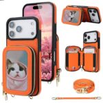 iPhone 17Pro max/18pro max合成革ケース iPhone 17e/iPhone16e 対応 手帳型ケース iPhone17 PUレザー ケース スマホケース 全8色 SKU:PC09142026031 - 画像 (7)