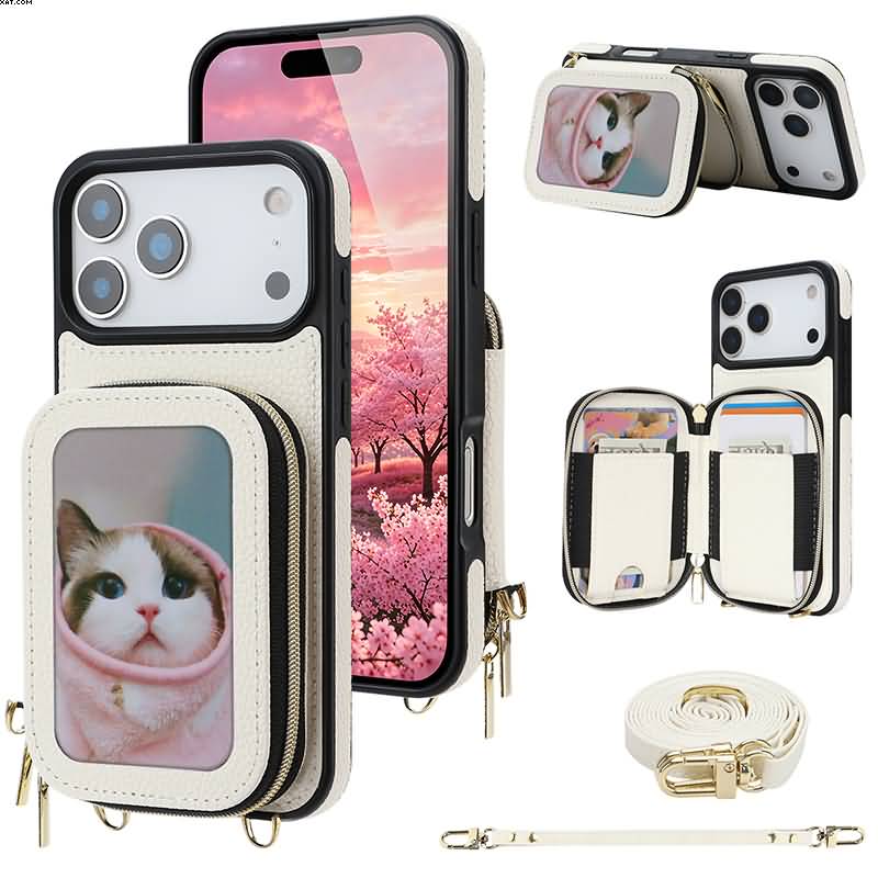 PC09142026031-09 iPhone 17Pro max/18pro max合成革ケース iPhone 17e/iPhone16e 対応 手帳型ケース iPhone17 PUレザー ケース スマホケース 全8色 SKU:PC09142026031 - 画像 (1)