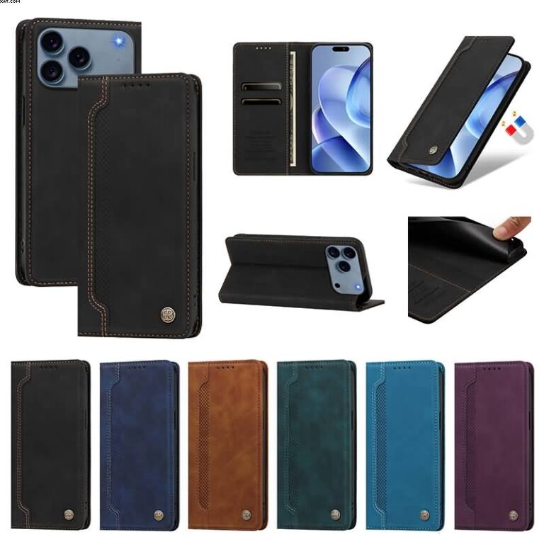 iPhone 17Pro max/18pro max合成革ケース iPhone 17e/iPhone16e 対応 手帳型ケース iPhone17 PUレザー ケース スマホケース