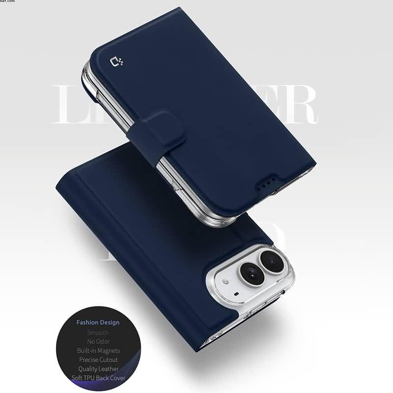 PC09142026035-01 iPhone Duo 合成革ケース 手帳型ケース DUX DUCIS iPhone Duo PUレザー ケース スマホケース 全4色 SKU:PC09142026035 - 画像 (1)