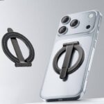 折り畳式 マグネット式 スマホ スタンド Magsafe対応 スマートフォン 強磁器マグネット 全機種対応 マグネット iphone スタンド 落下防止 全5色 SKU:PC09142026038 - 画像 (7)