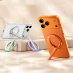 折り畳式 マグネット式 スマホ スタンド Magsafe対応 スマートフォン 強磁器マグネット 全機種対応 マグネット iphone スタンド 落下防止 全5色 SKU:PC09142026038