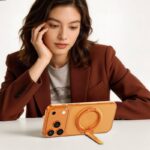 折り畳式 マグネット式 スマホ スタンド Magsafe対応 スマートフォン 強磁器マグネット 全機種対応 マグネット iphone スタンド 落下防止 全5色 SKU:PC09142026038 - 画像 (9)