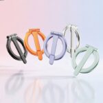 折り畳式 マグネット式 スマホ スタンド Magsafe対応 スマートフォン 強磁器マグネット 全機種対応 マグネット iphone スタンド 落下防止 全5色 SKU:PC09142026038 - 画像 (12)
