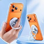 折り畳式 マグネット式 スマホ スタンド Magsafe対応 スマートフォン 強磁器マグネット 全機種対応 マグネット iphone スタンド 落下防止 全2色 SKU:PC09142026039 - 画像 (5)