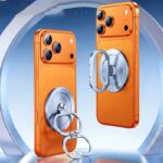 折り畳式 マグネット式 スマホ スタンド Magsafe対応 スマートフォン 強磁器マグネット 全機種対応 マグネット iphone スタンド 落下防止 全2色 SKU:PC09142026039 - 画像 (8)
