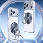 折り畳式 マグネット式 スマホ スタンド Magsafe対応 スマートフォン 強磁器マグネット 全機種対応 マグネット iphone スタンド 落下防止 全2色 SKU:PC09142026039 - 画像 (7)