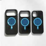 iPhone18 Pro 2in1 PC+TPU 素材ケース  K8 マグセーフ DIY素材 3Mシール付き ストラップ穴付き オリジナル ケース作成に 貼付け可能 レザーケース  木製ケース  カーボンファイバーケース 作成可能 TPUケース 素材  スマホケース SKU:PC09142026055 - 画像 (2)