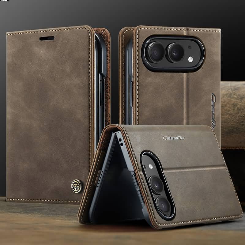 PC10102026002-17 iPhone Duo 合成革ケース 手帳型ケース iPhone Duo PUレザー ケース スマホケース 全5色 SKU:PC10102026002 - 画像 (1)