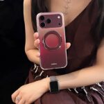 iphone 18pro max 2in1 PC+TPU ケース magsafe対応ケース スタンド機能 iphone ケース iPhone18pro max ケース スマホケース  全4色 SKU:PC10102026003 - 画像 (14)