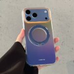 iphone 18pro max 2in1 PC+TPU ケース magsafe対応ケース スタンド機能 iphone ケース iPhone18pro max ケース スマホケース  全4色 SKU:PC10102026003 - 画像 (7)