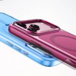 iphone 18pro max 2in1 PC+TPU ケース magsafe対応ケース スタンド機能 iphone ケース iPhone18pro max ケース スマホケース  全5色 SKU:PC10102026006 - 画像 (2)
