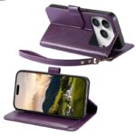 iPhone 17Pro max/18pro max合成革ケース iPhone 17e/iPhone16e 対応 手帳型ケース iPhone17 PUレザー ケース スマホケース 全4色 SKU:PC10102026010 - 画像 (20)