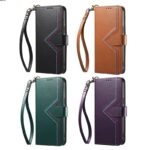 iPhone 17Pro max/18pro max合成革ケース iPhone 17e/iPhone16e 対応 手帳型ケース iPhone17 PUレザー ケース スマホケース 全4色 SKU:PC10102026010 - 画像 (5)