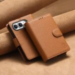 iPhone Duo 合成革ケース 本革 手帳型ケース   iPhone Duo  PUレザー ケース スマホケース 全3色 SKU:PC10102026012 - 画像 (4)