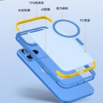 iphone 18pro max 2in1 PC+TPU ケース magsafe対応ケース スタンド機能 iphone ケース iPhone18pro max ケース スマホケース  全4色 SKU:PC10102026020 - 画像 (23)