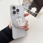 スマホグリップ Magsafe 対応 グリップホルダー 超強力磁石搭載 落下防止 携帯スタンド スタンド ホルダー 落下防止 携帯スタンド  全3色 SKU:PC10152026003 - 画像 (2)
