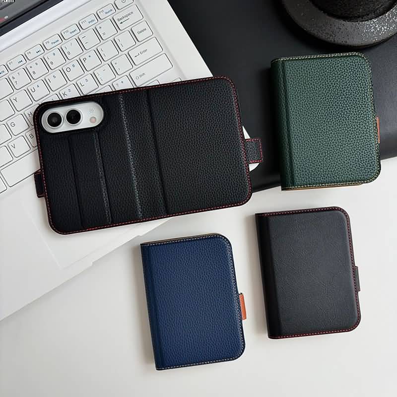 PC10152026006-15 iPhone Duo 合成革ケース 手帳型ケース iPhone Duo PUレザー ケース スマホケース 全4色 SKU:PC10152026006 - 画像 (1)