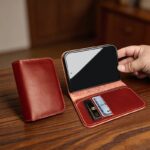 iPhone Duo 本革ケース 手帳型ケース  magsafe対応ケース  iPhone Duo  PUレザー ケース スマホケース 全5色 SKU:PC10222026041 - 画像 (10)