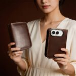 iPhone Duo 本革ケース 手帳型ケース  magsafe対応ケース  iPhone Duo  PUレザー ケース スマホケース 全5色 SKU:PC10222026041 - 画像 (8)