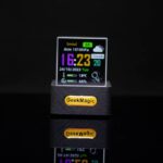 ミニ 3D ホログラム キューブ ディスプレイ、スマート ウェザー ステーション デジタル時計 BLACK/WHITE 全2色 SKU:PC10222026055 - 画像 (8)